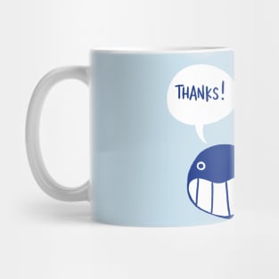 Grateful Whale Mug